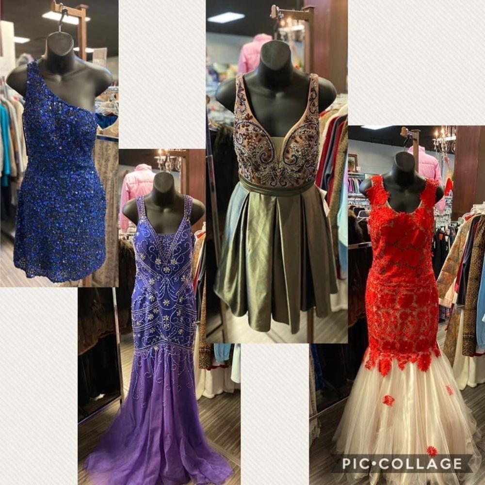 The Sassy Peacock dresses