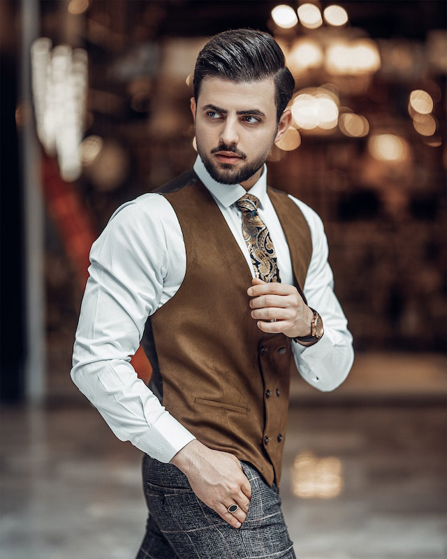 Men’s suit at Peacock Joe’s