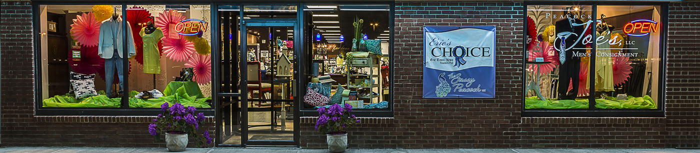 The Sassy Peacock consignment boutique in Erie, PA